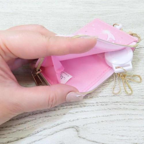 マイメロディ 定期入れ キー＆パスポーチ サンリオ キャラクター グッズ メール便可