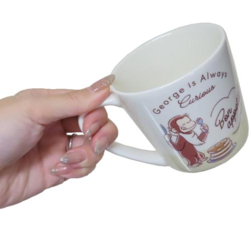 おさるのジョージ マグカップ メジャーマグ うきうき 絵本キャラクター グッズ