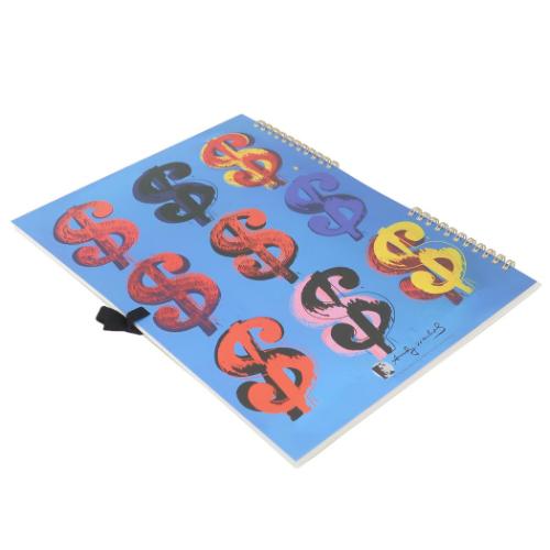 アンディ ウォーホル お絵かき帳 スケッチブック A4 ドル イエロー アートグッズ グッズ
