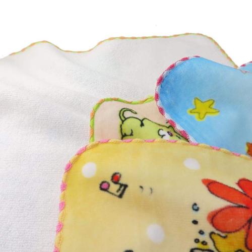 水森亜土 ミニタオル プリントハンカチタオル ハミングキャット キャラクター グッズ メール便可