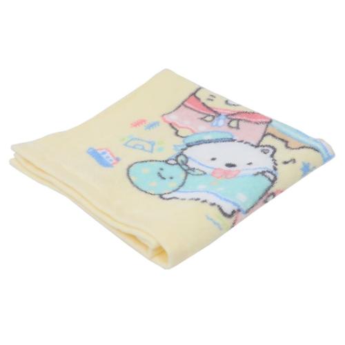 すみっコぐらし ハンドタオル ウォッシュタオル ふるさとにおでかけ サンエックス キャラクター グッズ メール便可