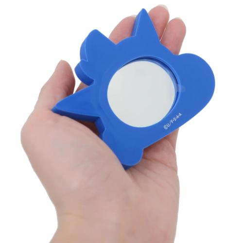 クレヨンしんちゃん 手鏡 ラバーミラー アクション仮面しんちゃん アニメキャラクター グッズ メール便可