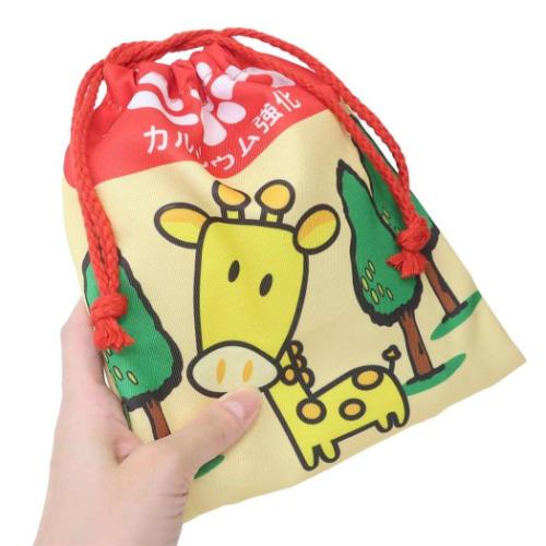 ミニボーロ 巾着袋 巾着 きんちゃくポーチ お菓子パッケージ キャラクター グッズ メール便可