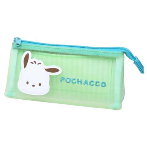 ポチャッコ コスメポーチ メッシュスリーポケットポーチ サンリオ キャラクター グッズ