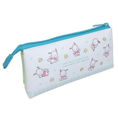 ポチャッコ コスメポーチ メッシュスリーポケットポーチ サンリオ キャラクター グッズ