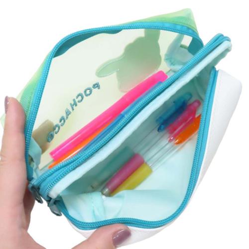 ポチャッコ コスメポーチ メッシュBOXポーチ サンリオ キャラクター グッズ