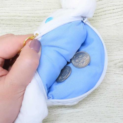 シナモロール 定期入れ&小銭入れ フェイスパスケース サンリオ キャラクター グッズ