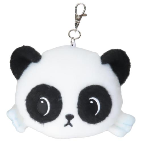 パンシェル 定期入れ＆小銭入れ リール付きフェイスパスケース キャラクター グッズ