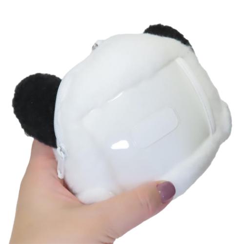 パンシェル 定期入れ＆小銭入れ リール付きフェイスパスケース キャラクター グッズ