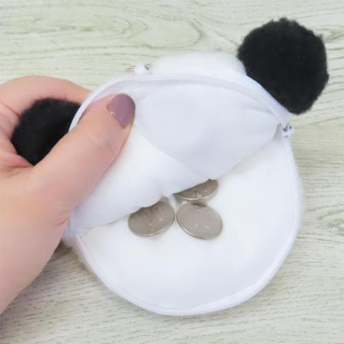 パンシェル 定期入れ＆小銭入れ リール付きフェイスパスケース キャラクター グッズ