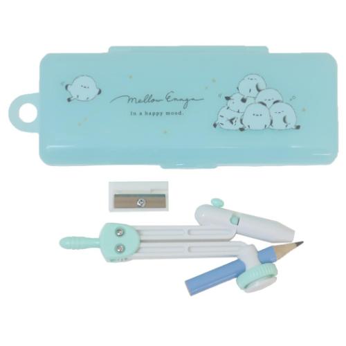 製図用品 コンパス MELLOW ENAGA かわいい グッズ メール便可