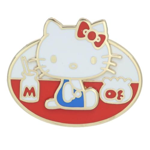 ハローキティ　ファミリー　ピンバッジ ハローキティファミリー ピンバッジセット レトロ サンリオ