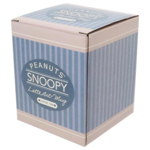 スヌーピー マグカップ ラテアートマグ BK ピーナッツ キャラクター グッズ