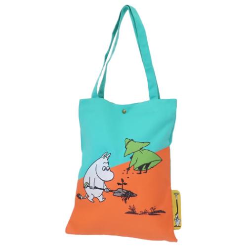 ムーミン トートバッグ ナラティブトートバッグ ネイチャー 北欧 キャラクター グッズ メール便可