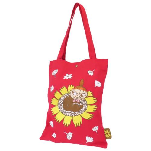 ムーミン トートバッグ ナラティブトートバッグ リトルミイフラワー 北欧 キャラクター グッズ メール便可