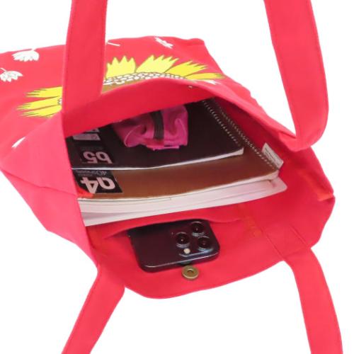 ムーミン トートバッグ ナラティブトートバッグ リトルミイフラワー 北欧 キャラクター グッズ メール便可