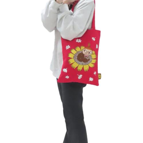 ムーミン トートバッグ ナラティブトートバッグ リトルミイフラワー 北欧 キャラクター グッズ メール便可