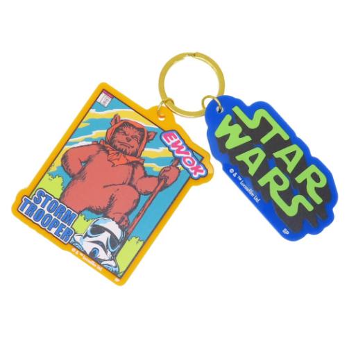 スターウォーズ キーリング カラーアクリルキーホルダー イウォーク コミック STAR WARS キャラクター グッズ メール便可