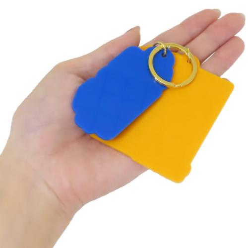 スターウォーズ キーリング カラーアクリルキーホルダー イウォーク コミック STAR WARS キャラクター グッズ メール便可