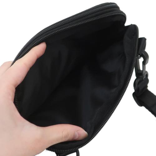 ポケットモンスター ガジェットポーチ 2wayフラットマルチケース クロ ポケモン集合 ポケモン キャラクター グッズ メール便可