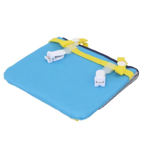 クレヨンしんちゃん クリップポケット クリップポケットショルダー付き ネイビー 新入学 アニメキャラクター グッズ メール便可