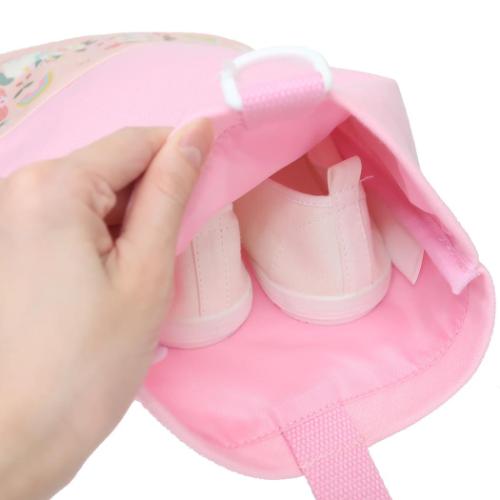 マイメロディ シューズバッグ シンプルシューズケース ピンク 新入学 サンリオ キャラクター グッズ メール便可