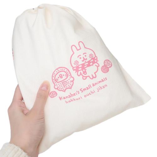 カナヘイの小動物 巾着袋 きんちゃくポーチ チェック キャラクター グッズ メール便可