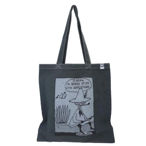 ムーミン トートバッグ ガーメントダイトート フラットトート スナフキン GY 北欧 キャラクター グッズ メール便可