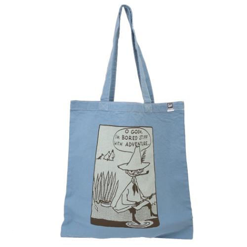 ムーミン トートバッグ ガーメントダイトート フラットトート スナフキン SA 北欧 キャラクター グッズ メール便可