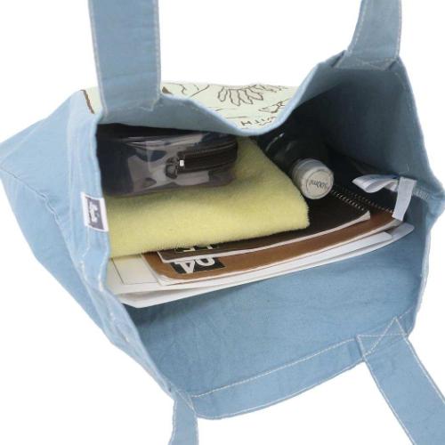 ムーミン トートバッグ ガーメントダイトート フラットトート スナフキン SA 北欧 キャラクター グッズ メール便可