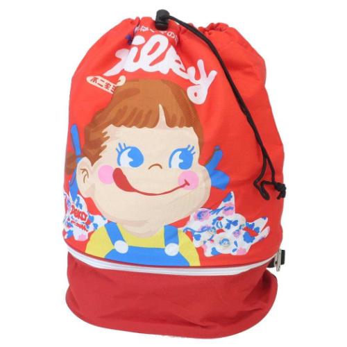 ペコちゃん リュックバッグ 2wayバックパック ミルキーPKG キャラクター グッズ