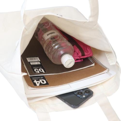 しろくまきょうだい 手提げかばん 帆布トートバッグ ケーキ NL 絵本キャラクター グッズ