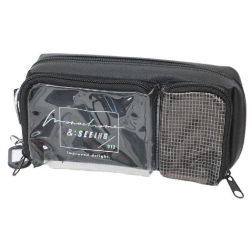 ペンポーチ ポケポッシュペンケース モノクロームシーイング かわいい グッズ