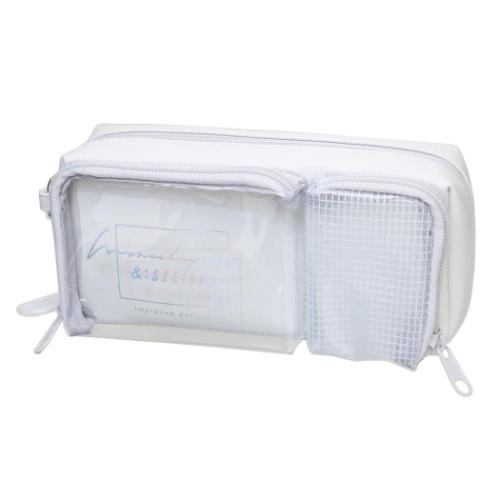 ペンポーチ ポケポッシュペンケース モノクロームシーイング かわいい グッズ