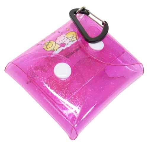 こげぱん ミニポーチ クリアマルチケースSS PK キャラクター グッズ メール便可