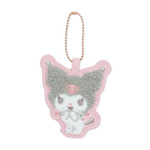 クロミ キーチェーン お名前ホルダー 相良刺繍 サンリオ キャラクター グッズ メール便可