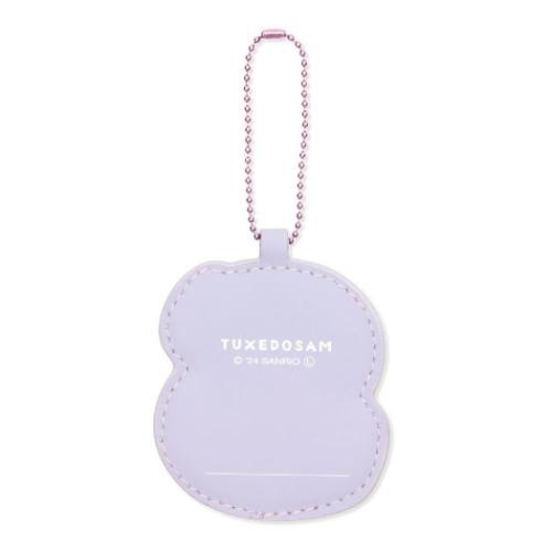 タキシードサム キーチェーン イニシャルホルダー 相良刺繍 S サンリオ キャラクター グッズ メール便可