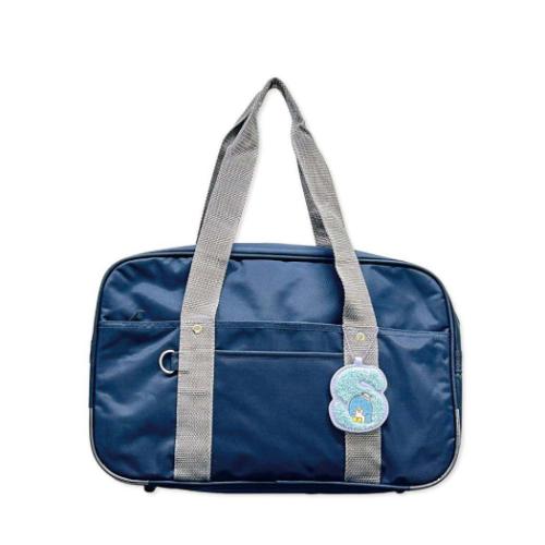 タキシードサム キーチェーン イニシャルホルダー 相良刺繍 S サンリオ キャラクター グッズ メール便可