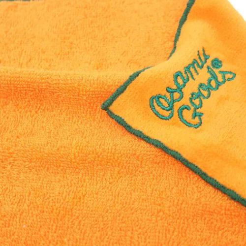 オサム ミニタオル シャーリングハンカチタオル オーガニックコットン ポイントキャット Osamu Goods メール便可