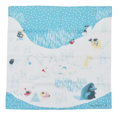 ムーミン ハンカチ ハンカチーフ ハンカチルミレイッキ 北欧 キャラクター グッズ メール便可