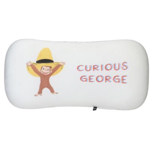 おさるのジョージ クッション 腰当てクッション アニマルアルファベット 絵本キャラクター グッズ