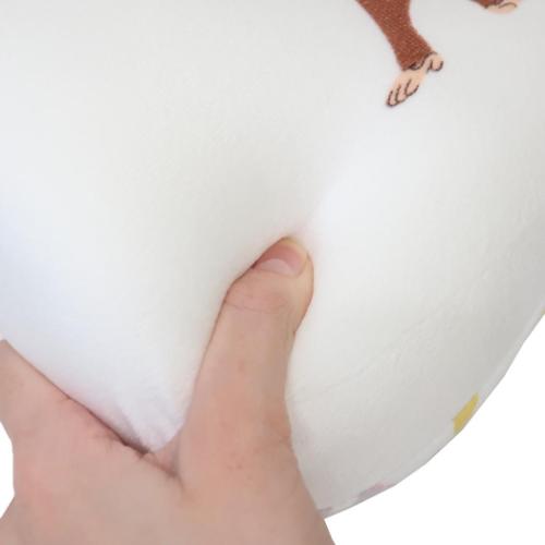 おさるのジョージ クッション 腰当てクッション アニマルアルファベット 絵本キャラクター グッズ