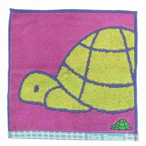 ミッフィー ミニタオル ジャガードハンカチタオル オーガニックコットン チアフルシリーズかめ ディックブルーナ メール便可