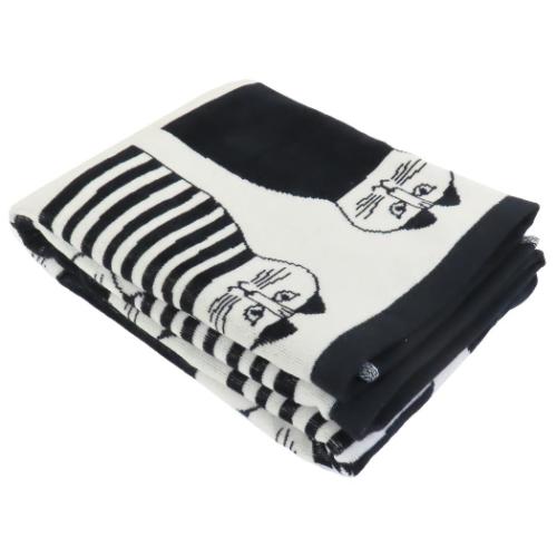 リサ ラーソン バスタオル シャーリング ビッグタオル モノクロミンミ キャラクター グッズ