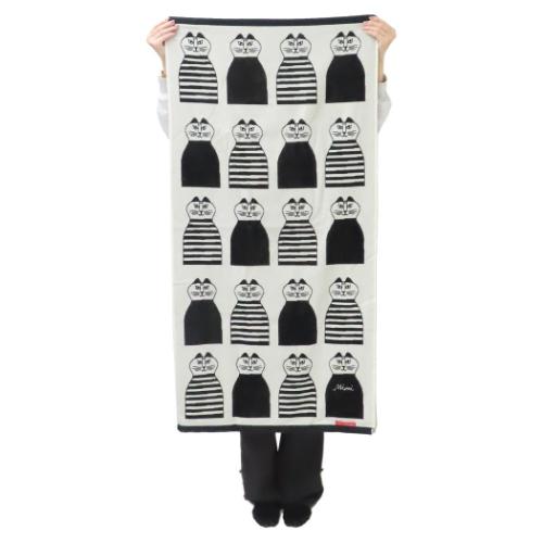 リサ ラーソン バスタオル シャーリング ビッグタオル モノクロミンミ キャラクター グッズ