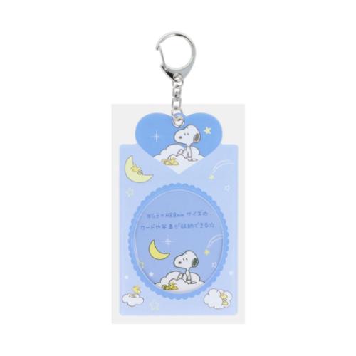 スヌーピー カードケース カードホルダー MC3 スヌーピー＆フレンズ ピーナッツ キャラクター グッズ メール便可