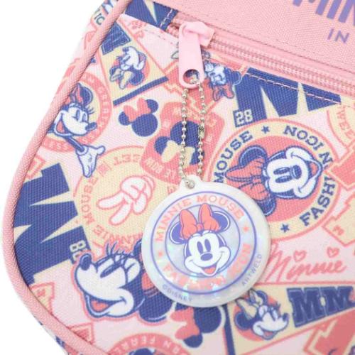 ミニーマウス 幼稚園かばん ショルダーバッグ ピンク 新入学 ディズニー キャラクター グッズ