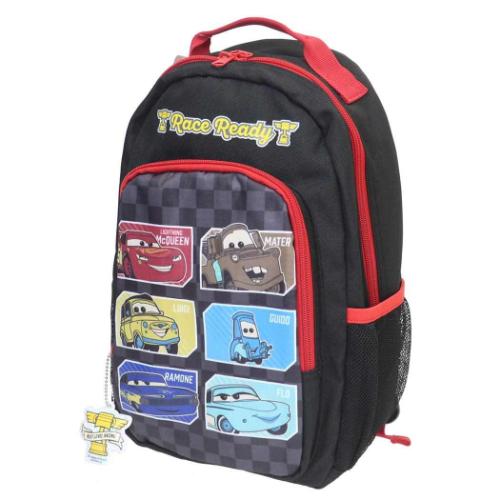 カーズ キッズリュック デイパック Ｍ 黒 新入学 ディズニー キャラクター グッズ