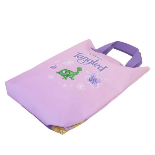 塔の上のラプンツェル シューズバッグ 体育館靴かばん パープル ポリエステルシリーズ 新入学 ディズニープリンセス メール便可