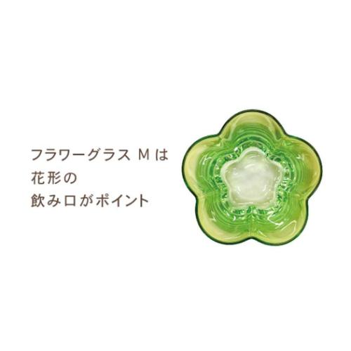 Flower Glass ガラスコップ フラワーグラスM かわいい おしゃれ グッズ